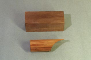 façonnage d'une patte