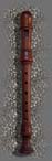 Sixth flute stained boxwood