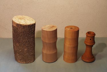 façonnage d'une patte